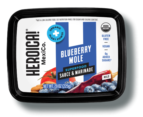 Blueberry Mole Dip