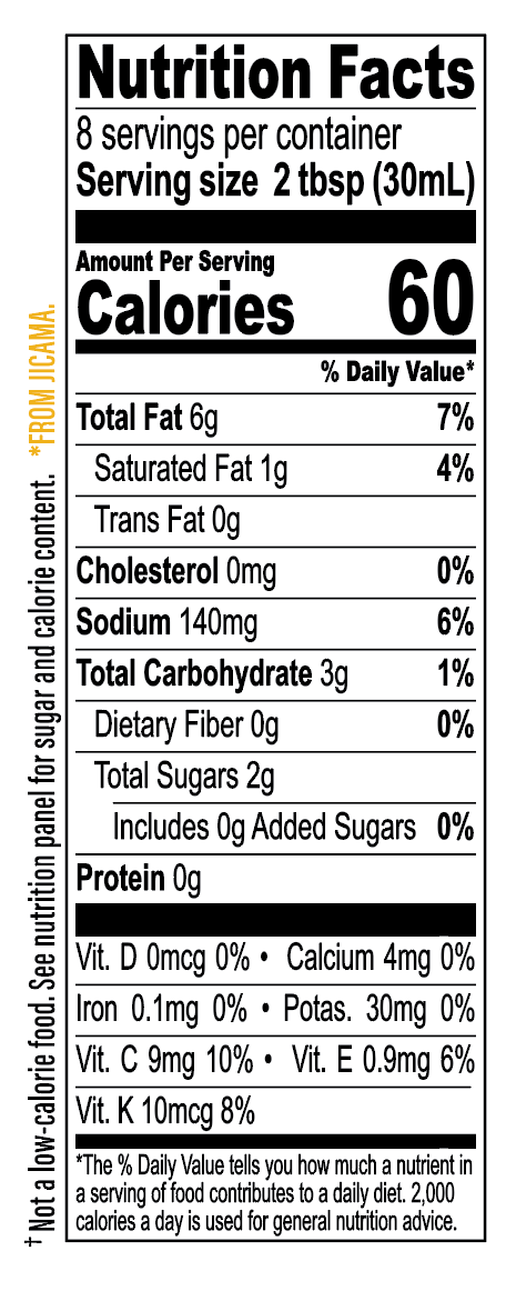 pineapple jicama nutrition facts